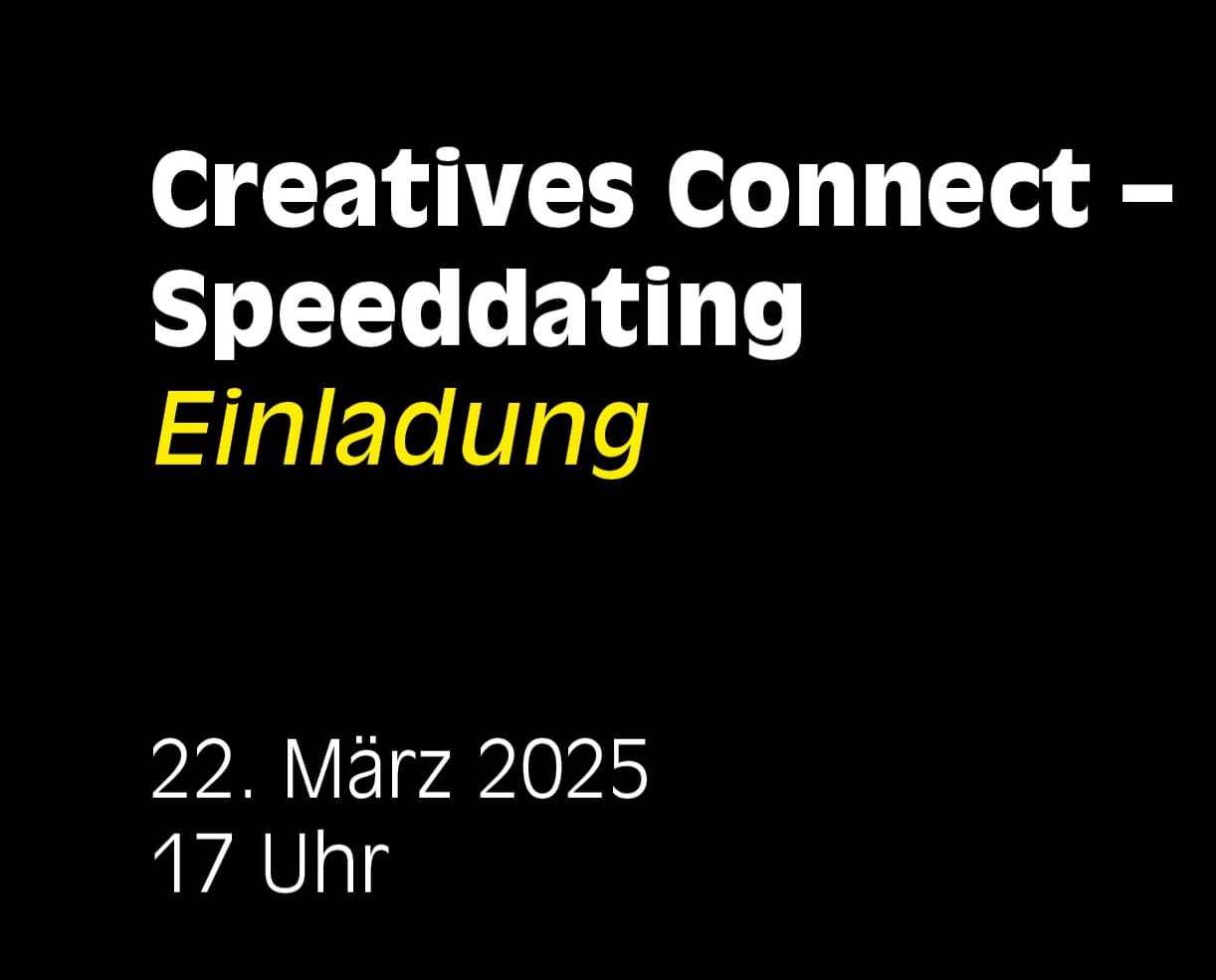 Creatives Connect – Speedating